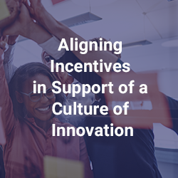 Aligning Incentives in Support of a Culture of Innovation